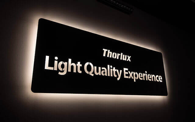 Lighting Quality Experience Sign