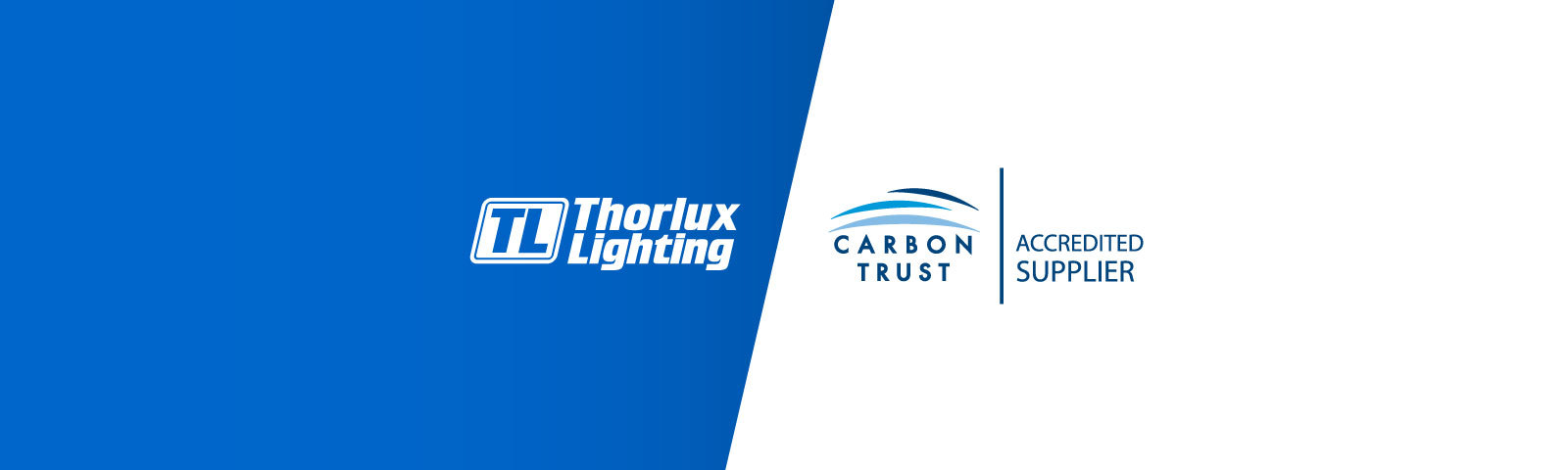 Thorlux Lighting is a Carbon Trust Accredited Supplier 